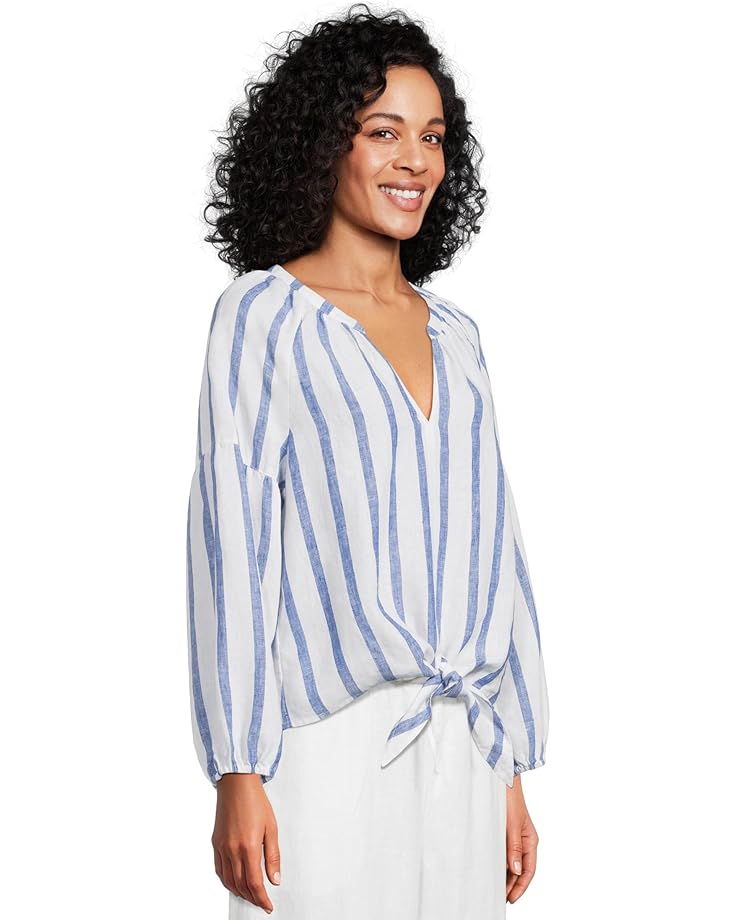 Tommy Bahama Coastlina Long Sleeve Tie Front Top Women's