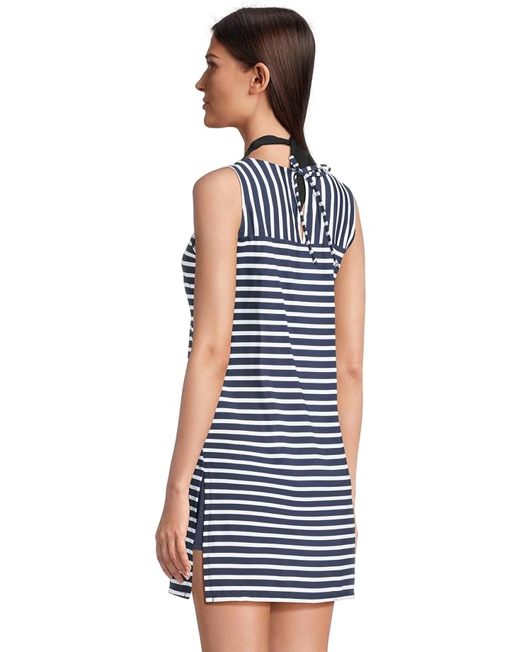 6pm Tommy Bahama Coastline Stripe Hi Neck Romper Women's
