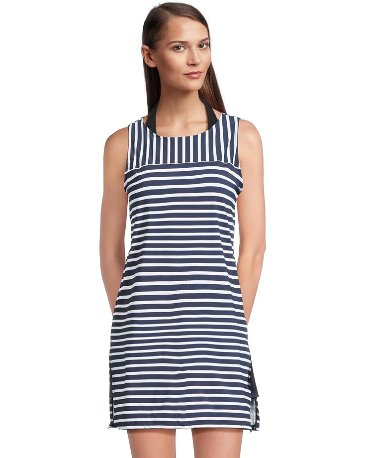 6pm Tommy Bahama Coastline Stripe Hi Neck Romper Women's
