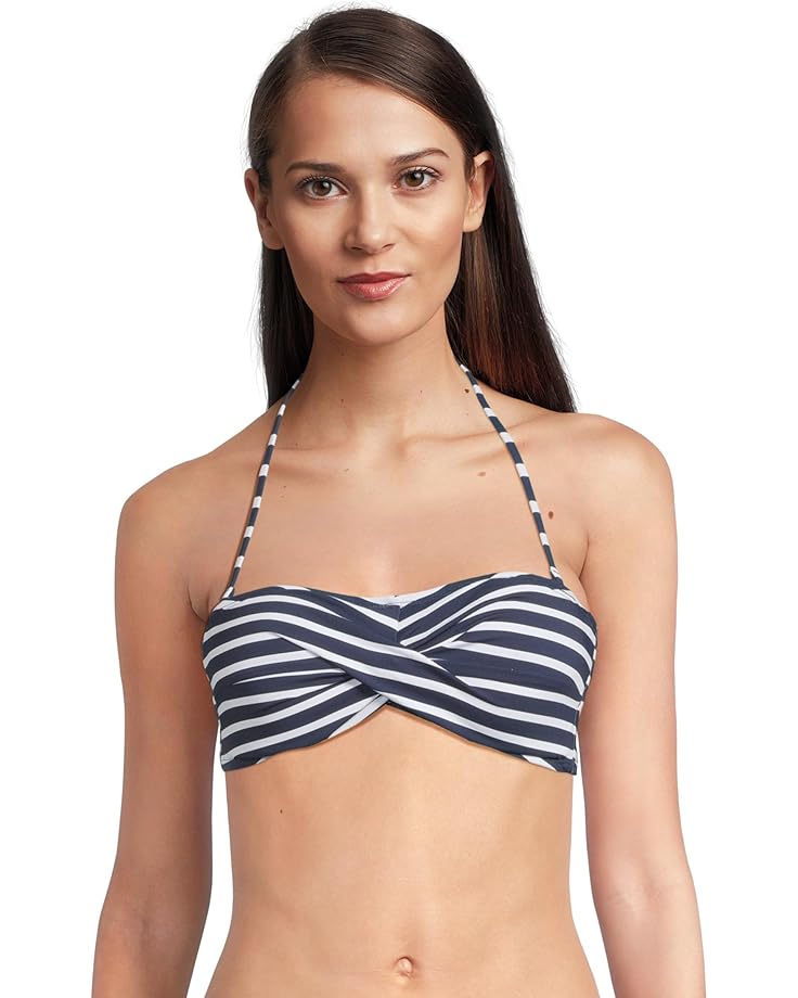 6pm Tommy Bahama Coastline Stripe Twist Bandeau Top Women's