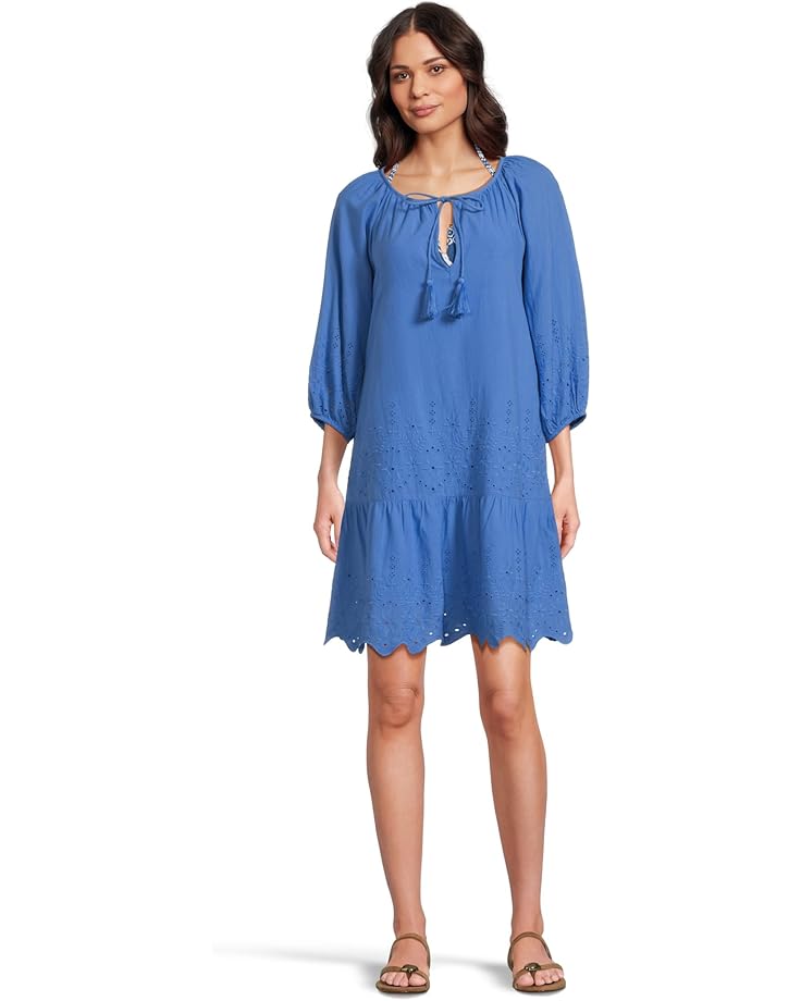 6pm Tommy Bahama Eyelet Cove Embroidered Dress Women's
