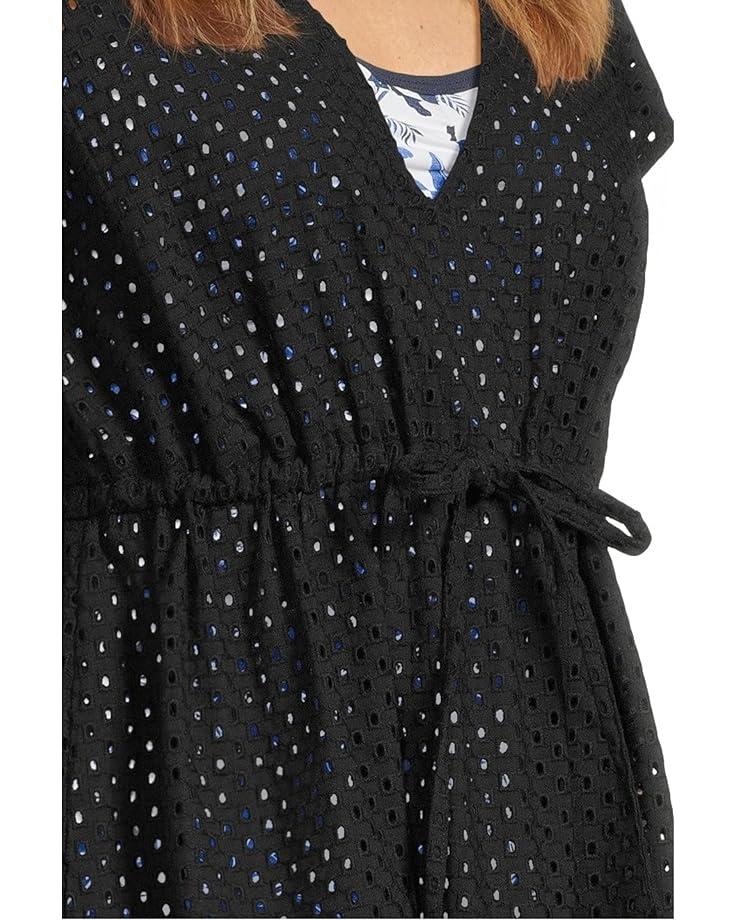 6pm Tommy Bahama Eyelet Cove Vneck Short Dress Women's