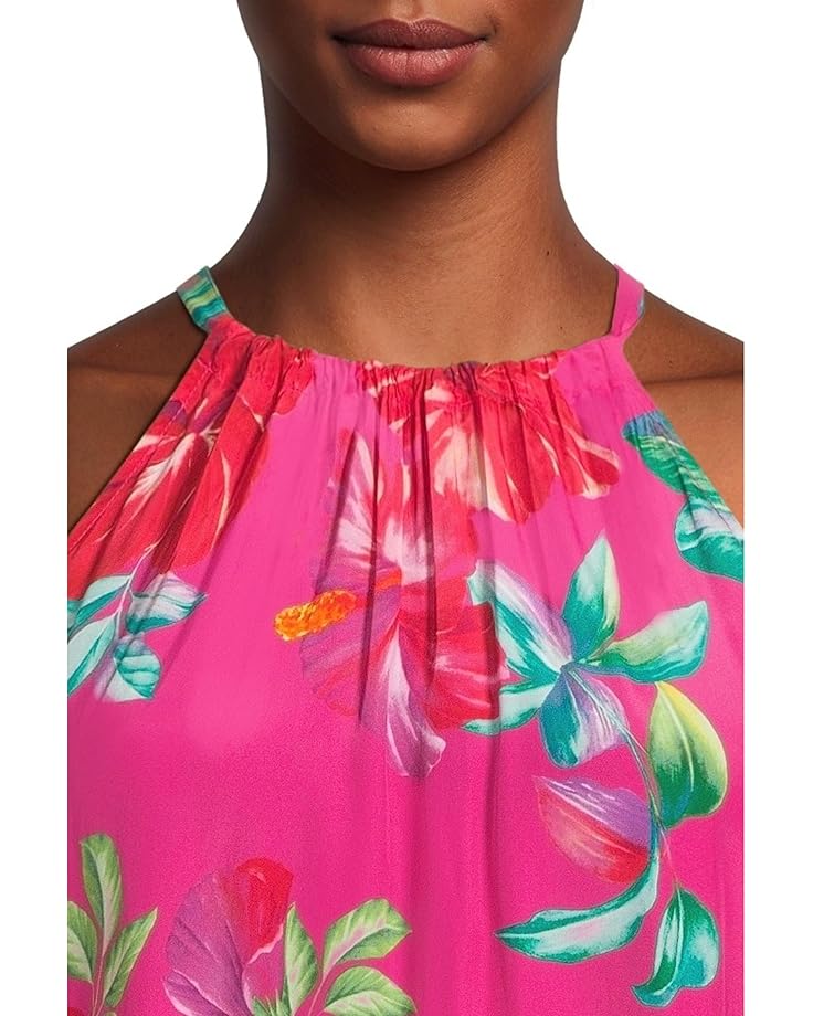 Tommy Bahama Fiesta Floral Dress Women's Pink Maui