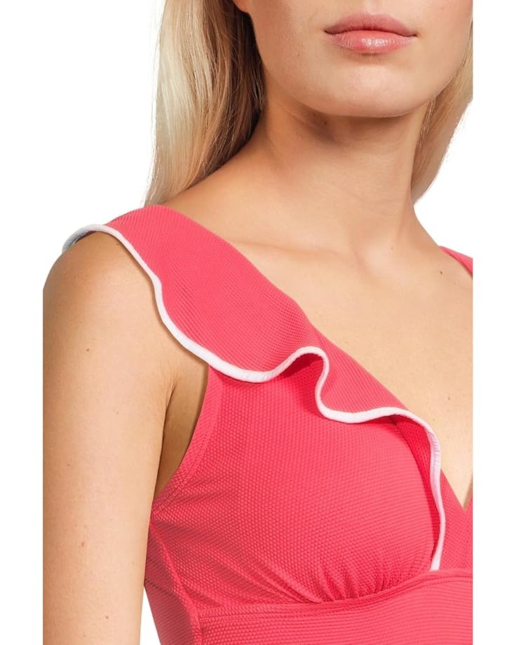 6pm Tommy Bahama Island Cays Cabana Ruffle Tankini Women's