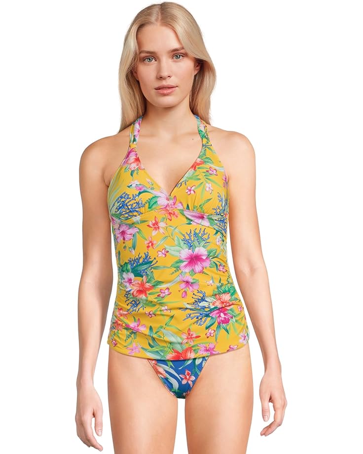 6pm Tommy Bahama Isola Vita Reversible Halter Tankini Women's