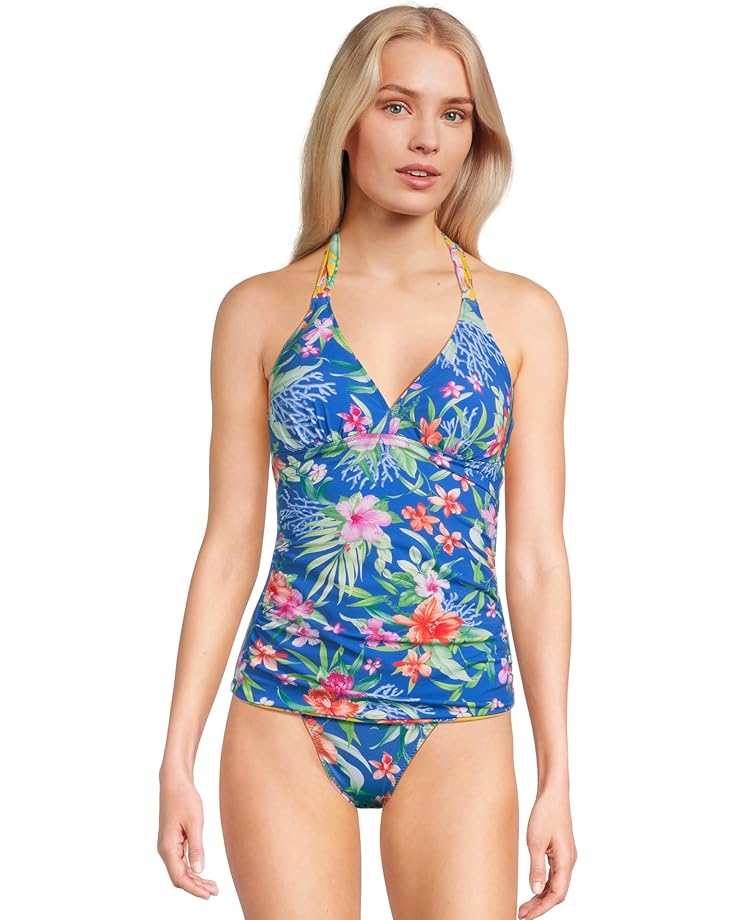 6pm Tommy Bahama Isola Vita Reversible Halter Tankini Women's