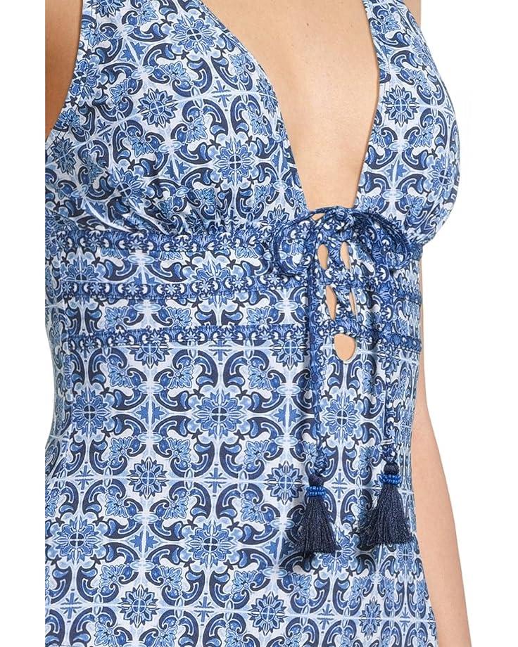 6pm Tommy Bahama Terrazzo Tile Tie Front 1Pc Women's