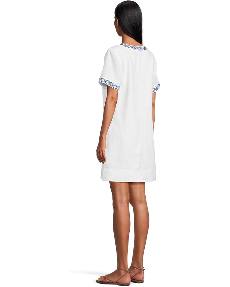 Tommy Bahama Two Palms Coastal Tiles Dress Women's Cobalt Haze