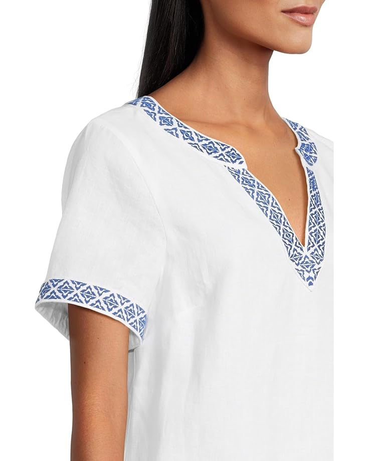 Tommy Bahama Two Palms Coastal Tiles Dress Women's Cobalt Haze