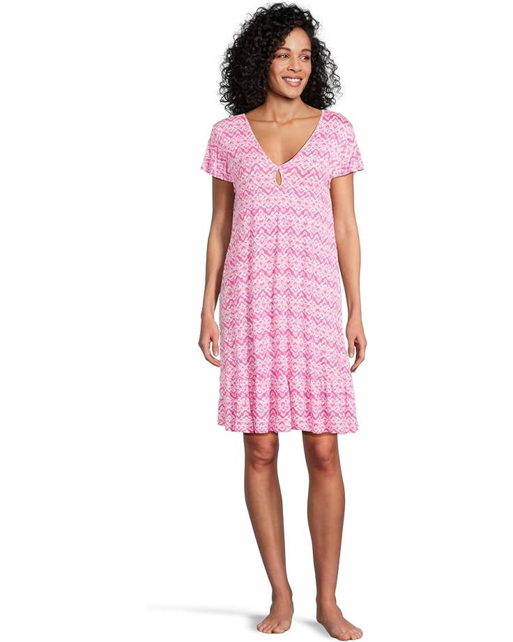 6pm Tommy Bahama Womens S/S Sleeve Nightgown Women's