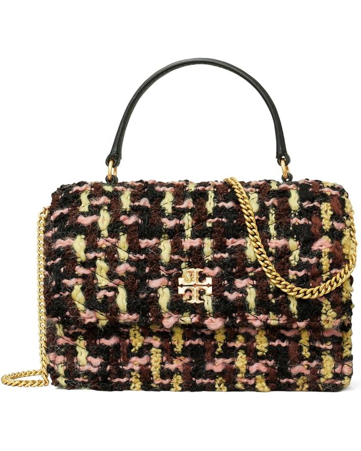 6pm Tory Burch Kira Tweed Mini Top-Handle Chain Wallet