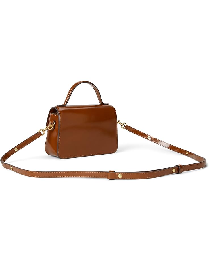 6pm Tory Burch Robinson Spazzolato Small Top-Handle Bag