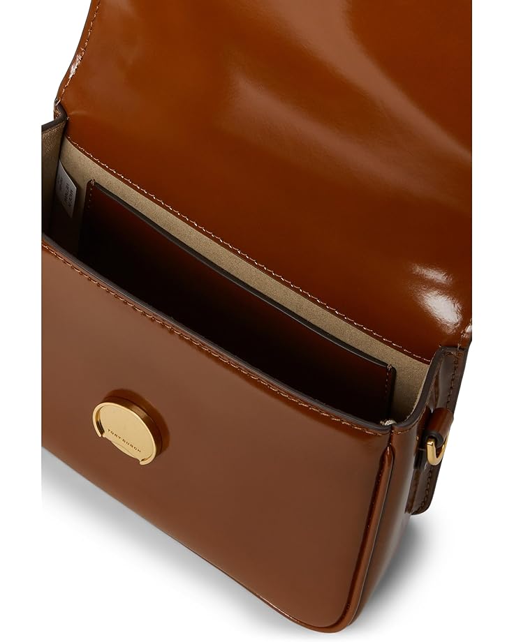 6pm Tory Burch Robinson Spazzolato Small Top-Handle Bag