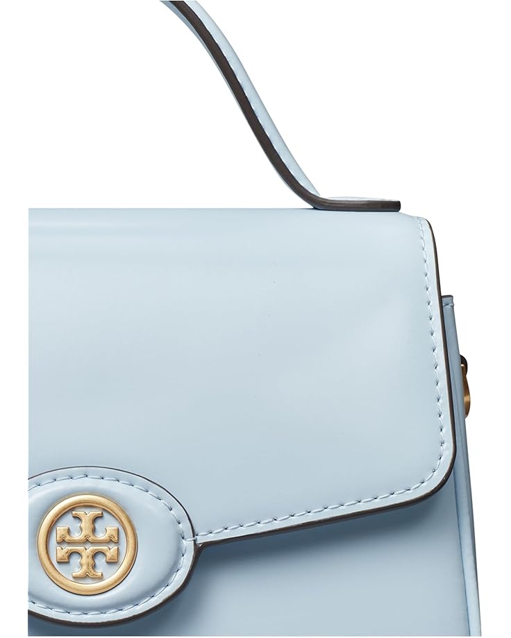6pm Tory Burch Robinson Spazzolato Small Top-Handle Bag