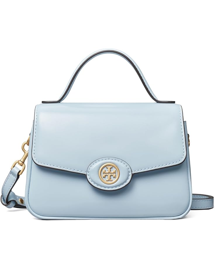 6pm Tory Burch Robinson Spazzolato Small Top-Handle Bag