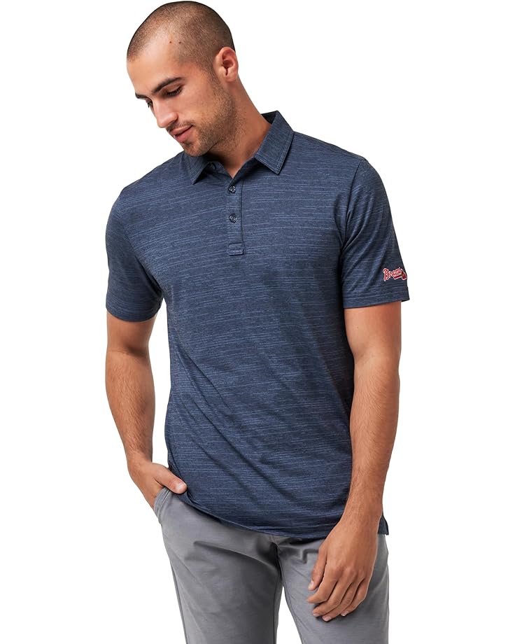 TravisMathew Atlanta Braves The Heater Polo Men's