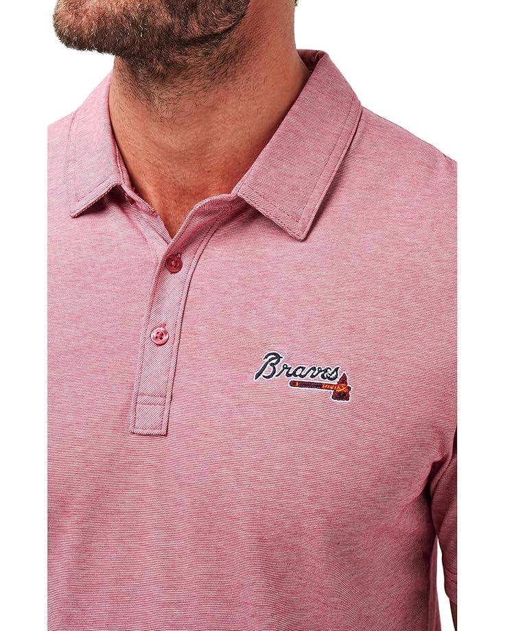 TravisMathew Atlanta Braves The Zinna Polo Men's