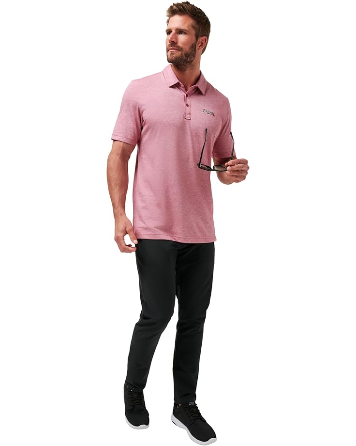 TravisMathew Atlanta Braves The Zinna Polo Men's