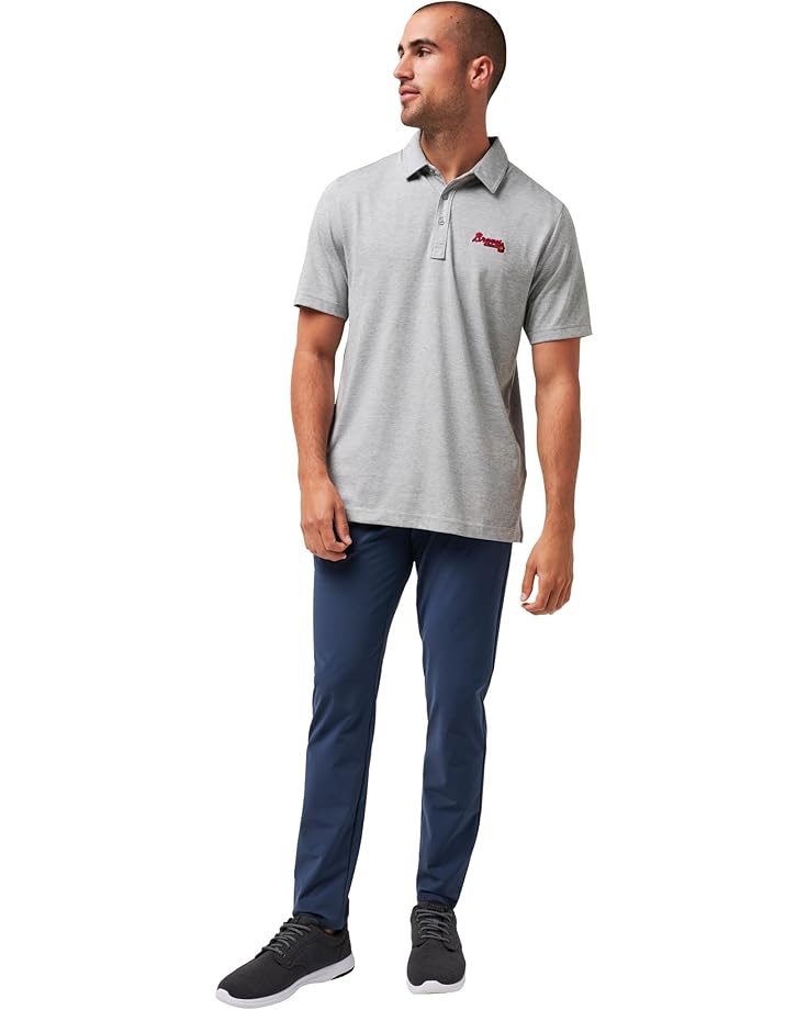 TravisMathew Atlanta Braves The Zinna Polo Men's