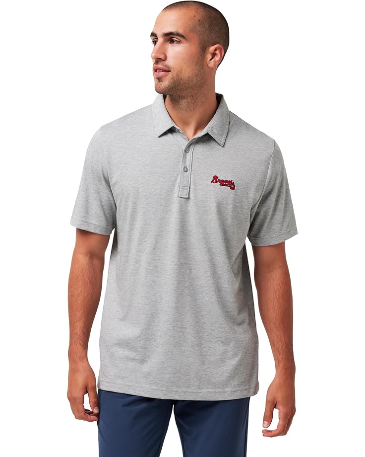 TravisMathew Atlanta Braves The Zinna Polo Men's