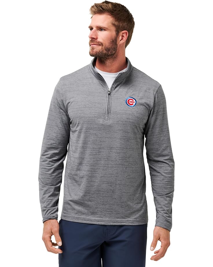 6pm TravisMathew Chicago Cubs The Heater 1/4 Zip Men's