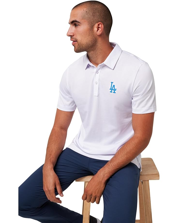 TravisMathew Los Angeles Dodgers The Zinna Polo Men's