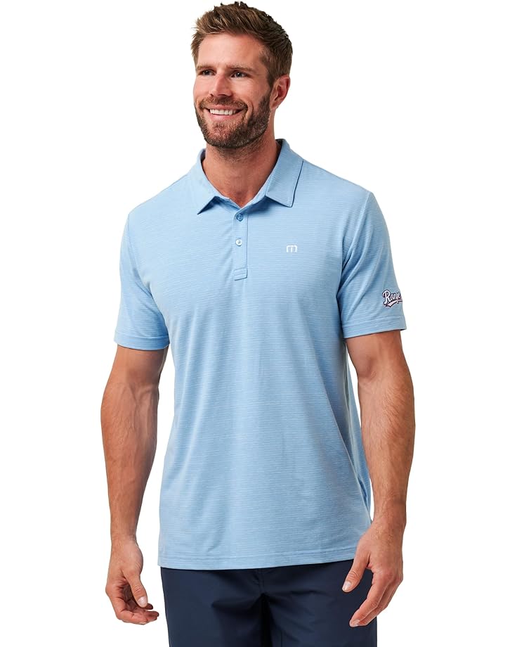 TravisMathew Texas Rangers The Heater Polo Men's