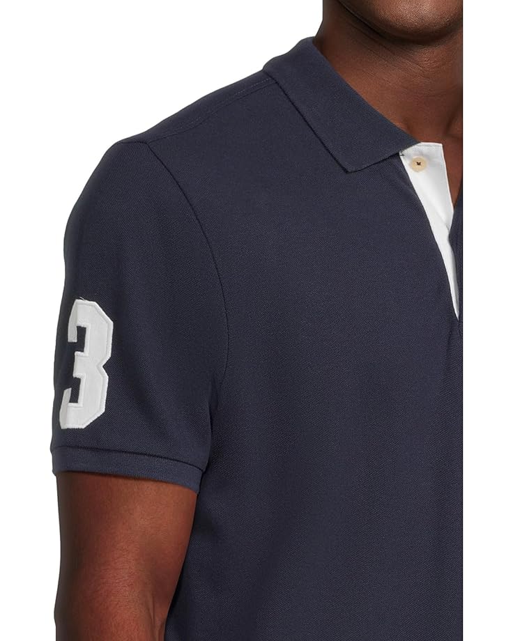 U.S. POLO ASSN. Multicolor Double Rider Logo Solid Pique Polo Men's
