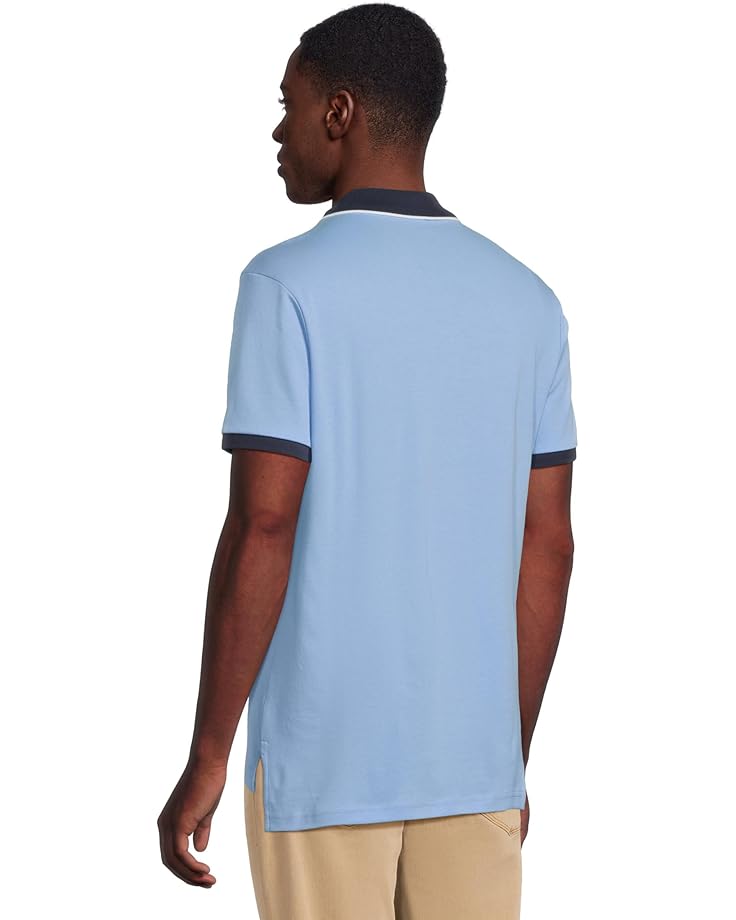 U.S. POLO ASSN. Short Sleeve Slim Fit Multicolor Pony Interlock Polo Shirt Men's