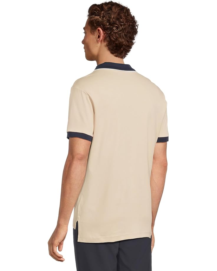U.S. POLO ASSN. Short Sleeve Slim Fit Multicolor Pony Interlock Polo Shirt Men's