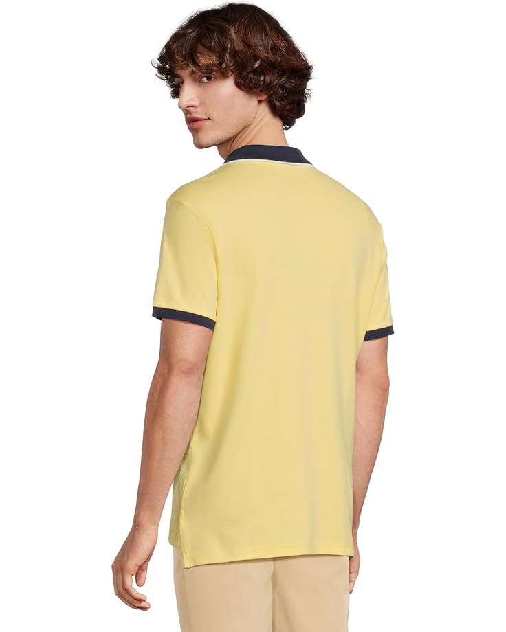 U.S. POLO ASSN. Short Sleeve Slim Fit Multicolor Pony Interlock Polo Shirt Men's