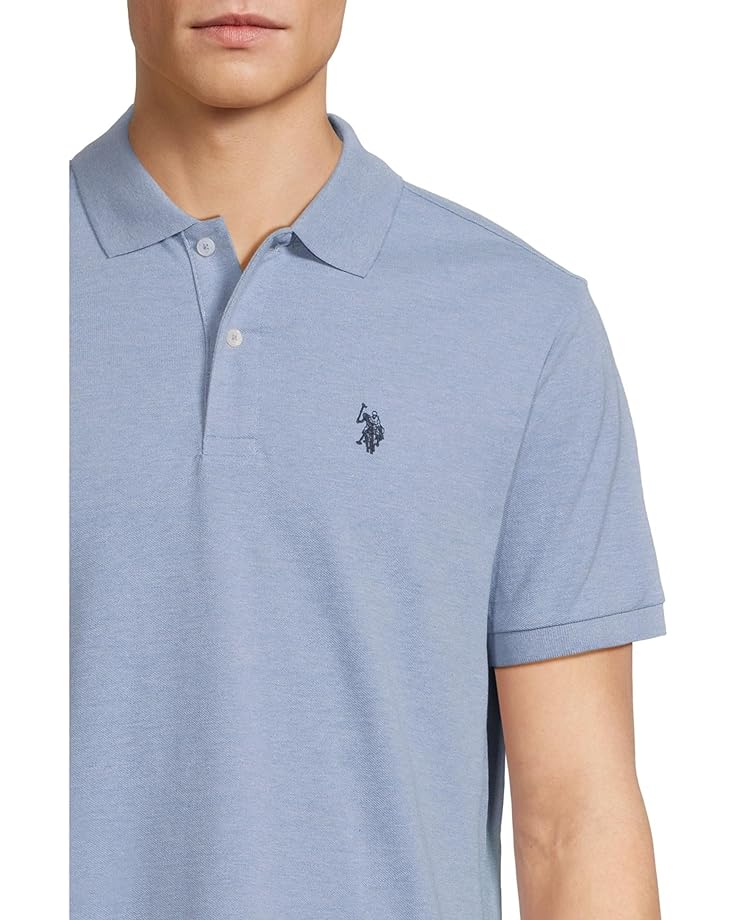 U.S. POLO ASSN. Solid Cotton Pique Polo With Small Pony Men's