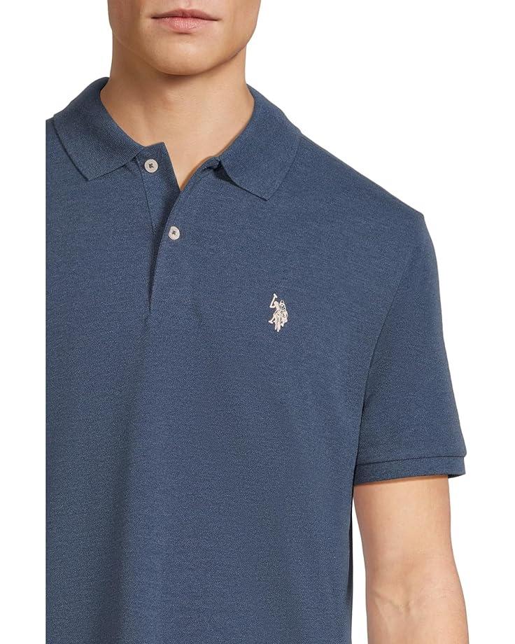 U.S. POLO ASSN. Solid Cotton Pique Polo With Small Pony Men's