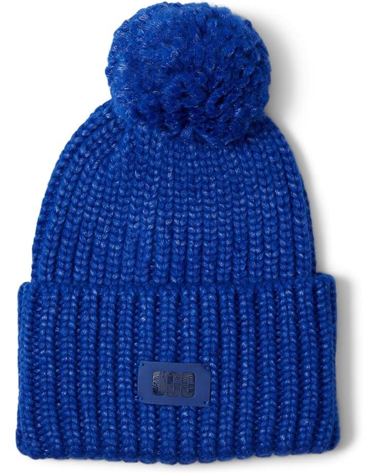 6pm UGG Kids Chunky Pom Cuff Hat (Toddler/Little Kids)