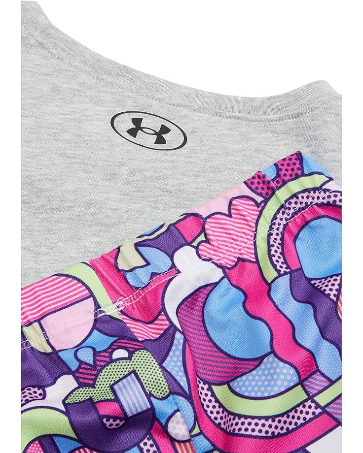 Under Armour Kids Printed Short Sleeve Legging Set (Little Kids)