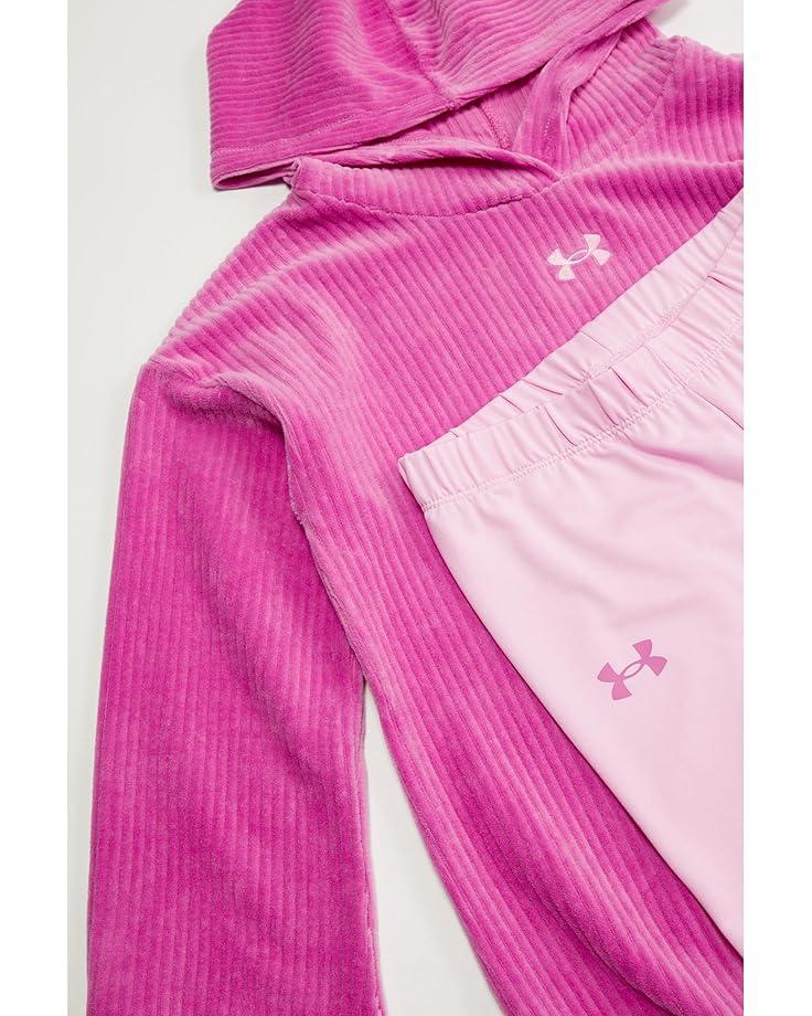 Under Armour Kids Rib Velour Tunic Set (Little Kids)