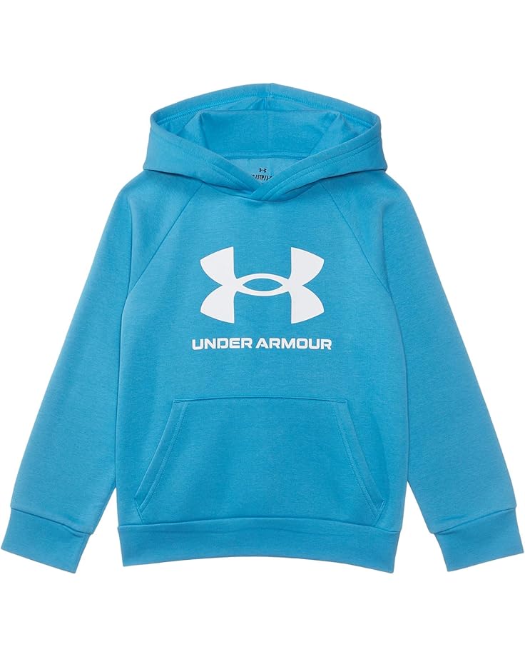 6pm Under Armour Kids Rival Fleece Big Logo Hoodie (Big Kid)