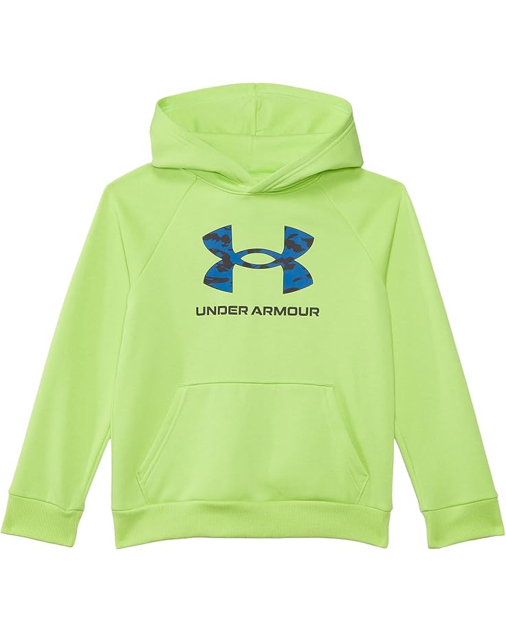 Under Armour Kids Rival Fleece Big Logo Print Fill Hoodie (Big Kid)