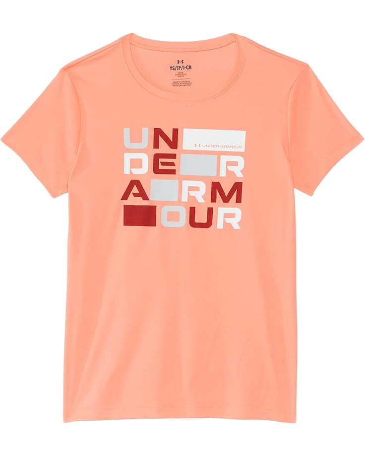 Under Armour Kids Tech Block Logo Short Sleeve T-Shirt (Big Kid)