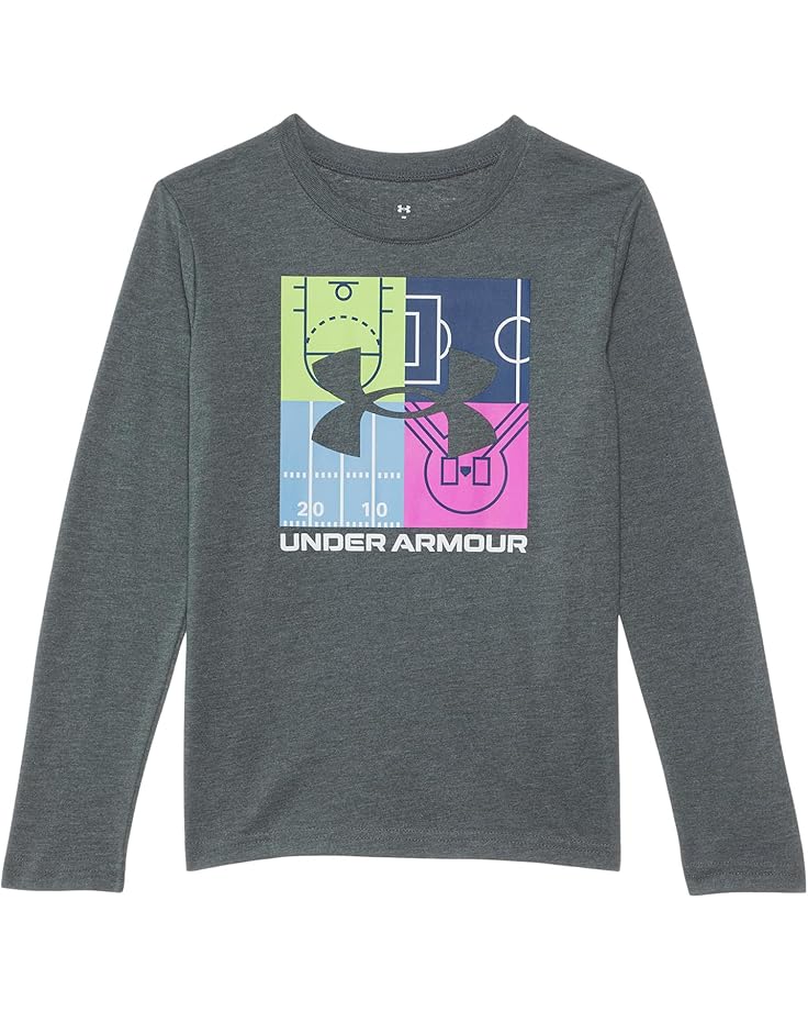 Under Armour Kids Ua Big Logo Multi Sport Long Sleeve Tee (Little Kids/Big Kids)