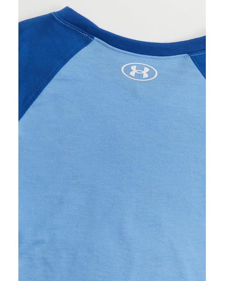 6pm Under Armour Kids Ua Wordmark Raglan Long Sleeve Tee (Little Kids/Big Kids)