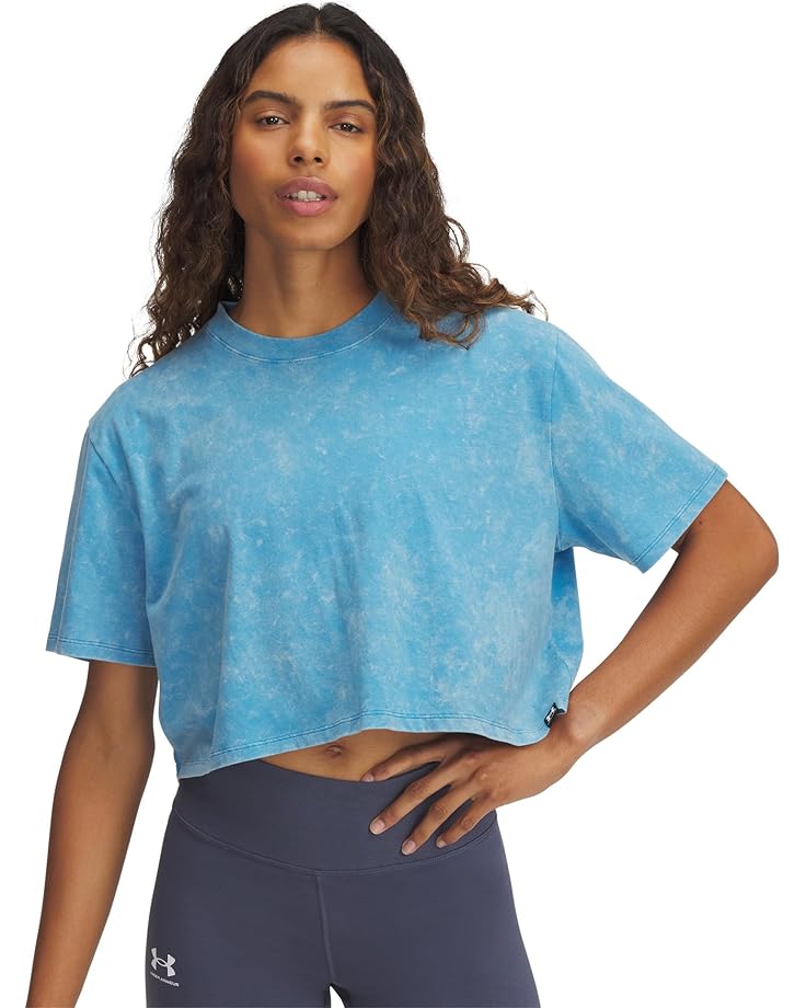 6pm Under Armour Rival Wash Short Sleeve T-Shirt Women's