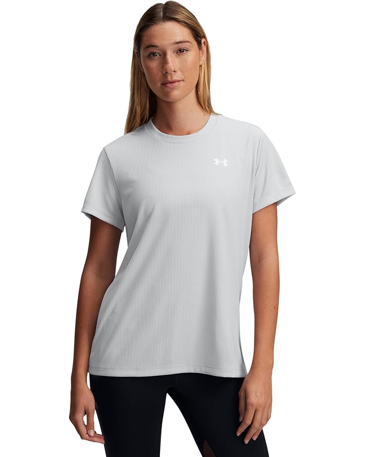 6pm Under Armour Tech Ribbed Short Sleeve Crew Neck Women's