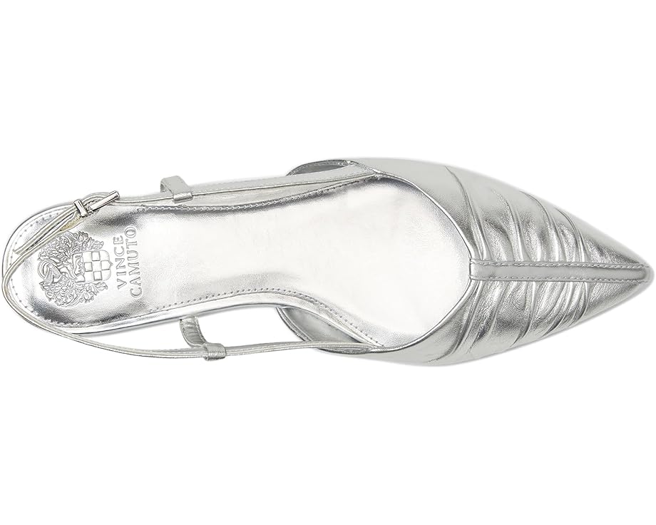 Vince Camuto Agnes Bunched Toe Slingback Flat Mules Women's