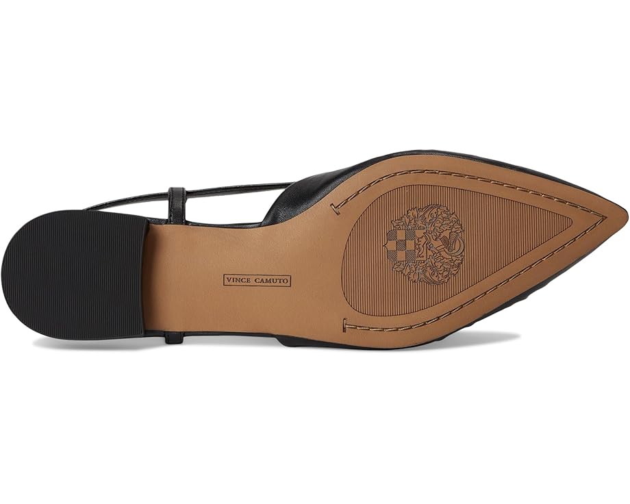 Vince Camuto Agnes Bunched Toe Slingback Flat Mules Women's