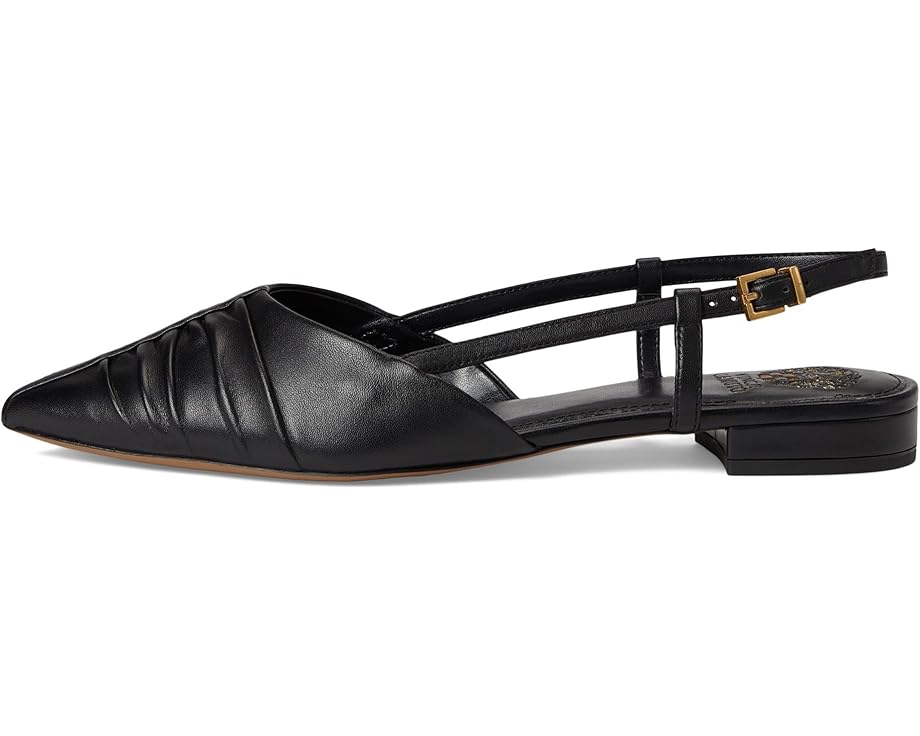 Vince Camuto Agnes Bunched Toe Slingback Flat Mules Women's