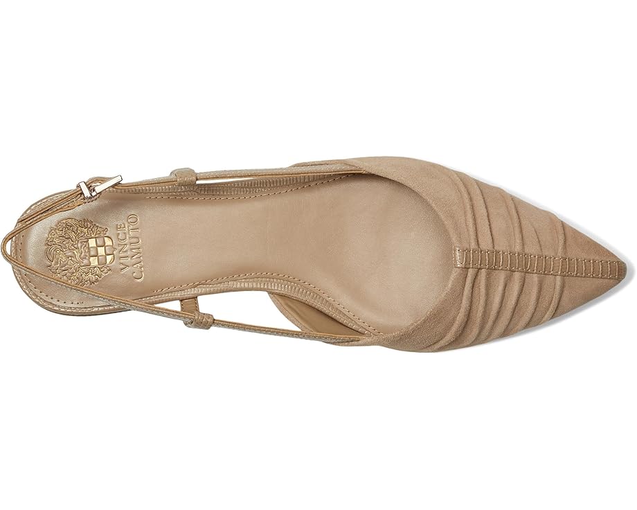 Vince Camuto Agnes Bunched Toe Slingback Flat Mules Women's
