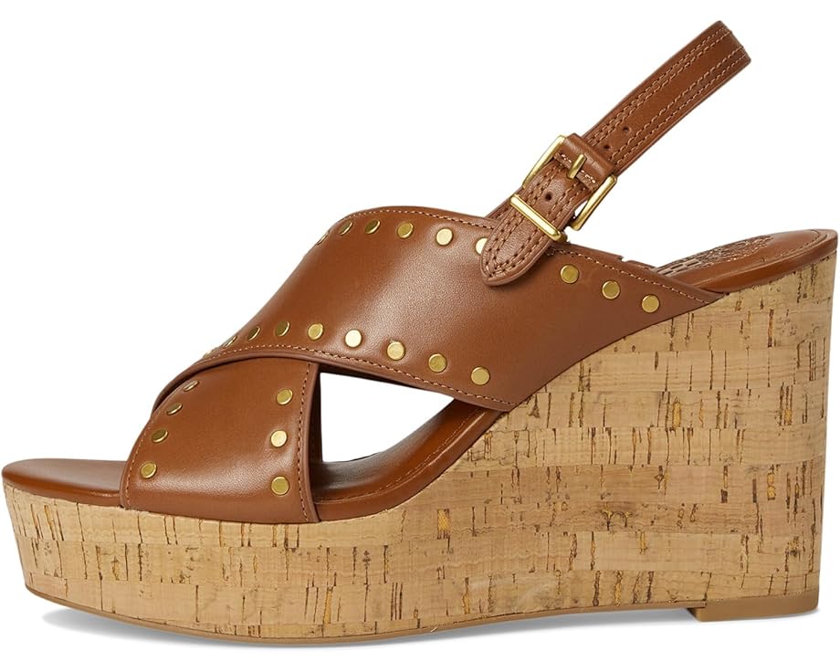 6pm Vince Camuto Ellna Cross-band Wedge Sandals Women's