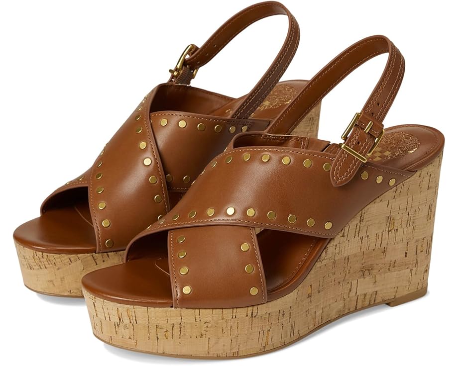 6pm Vince Camuto Ellna Cross-band Wedge Sandals Women's