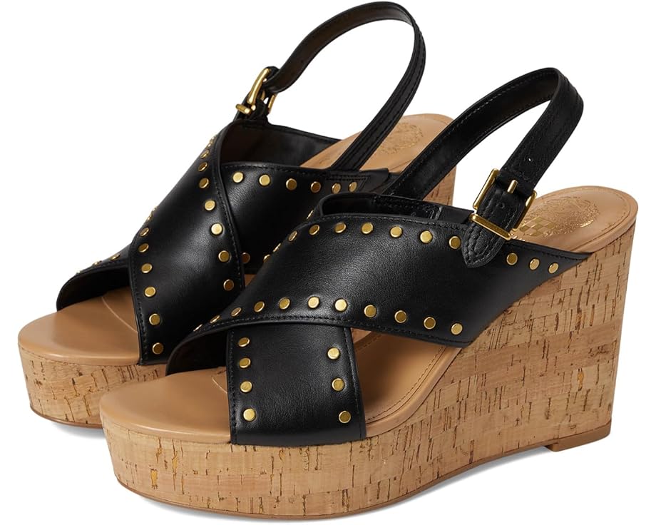 6pm Vince Camuto Ellna Cross-band Wedge Sandals Women's